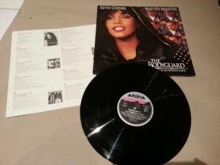 Whitney Houston - The Bodyguard - Soundtrack (orig Uk/eu Vinyl Album 1992)