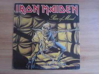 Iron Maiden - Piece Of Mind Korea Lp Record