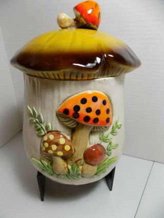 Merry Mushroom Cookie Jar,  Sears Roebuck,  1970 