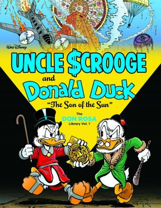 Walt Disney Uncle Scrooge Donald Duck " Son Of The Sun " Don Rosa Vol 1 Hc 1st Ed