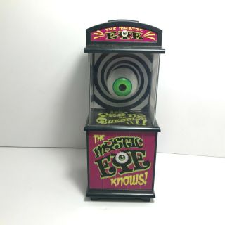 The Mystic Eye Knows Fortune Telling Electronic Talking Toy Bank Boardwalk