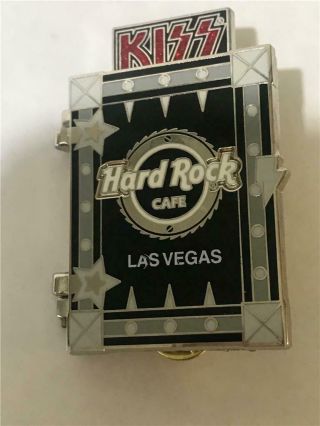 Hard Rock Cafe 2007 Las Vegas Kiss Door Pin Gene Simmons Htf