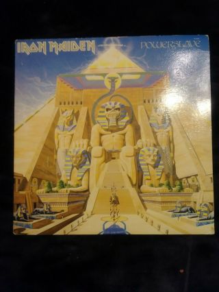 Iron Maiden Powerslave 1984 Vinyl Lp