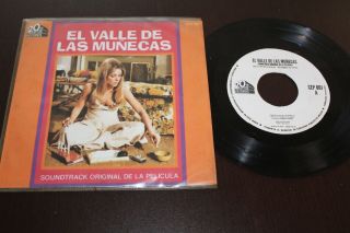 Sharon Tate Valley Of The Dolls Ost 1967 Mexico 7 " Promo Ep Jazz