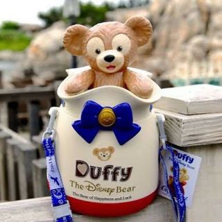 Duffy Bear Popcorn Bucket Shoulder Bag Type Tokyo Disney Sea Limited Japan F/s