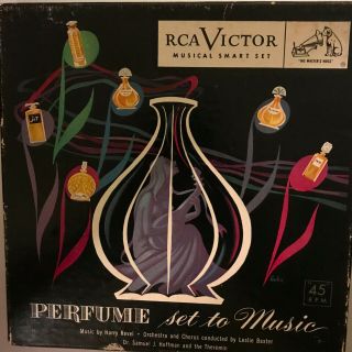 Perfume Set To Music - Harry Revel - Rca Victor 45 Rpm Box Set - 4 Records