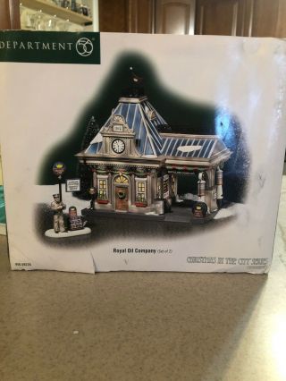 Department 56 Royal Oil Company Christmas in the City Series 56 - 59220 2