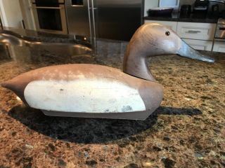 Vintage Duck Decoy By Decoys Unlimited,  Rd 5,  Wattsburg Road,  Erie,  Pa