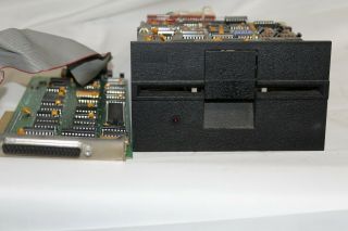 Ibm 5160 Vintage Floppy Drive With Interface Card