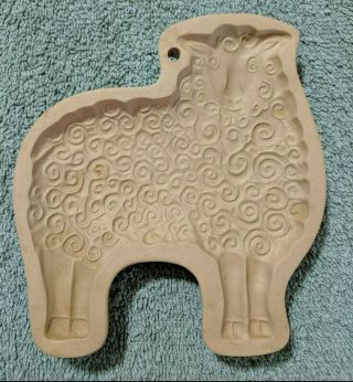 Brown Bag Cookie Art Mold 1983 Sheep