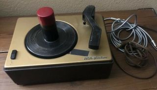 Vintage Rca Victor Victrola Record Player 45 - J - 2 Bakelite Phonograph Movie Prop