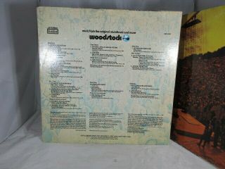 WOODSTOCK Soundtrack 3 LP Set Record Album Cotillion SD 3 - 500 1970 VG/VG,  c VG, 3