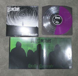 The Lillingtons Stella Sapiente Lp Purple/clear Split Vinyl /272 Rancid Pup