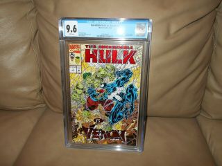 Marvel The Incredible Hulk Vs Venom 1 Cgc 9.  6 Near