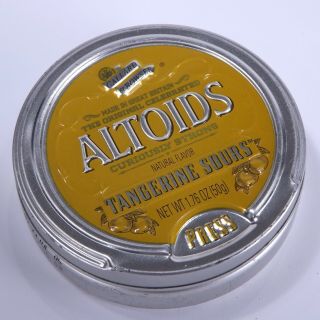 Altoids Tangerine Sours Mints Tin (empty)