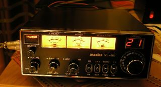 Kris Xl - 50 Cb Radio,  Mic And Power Cord