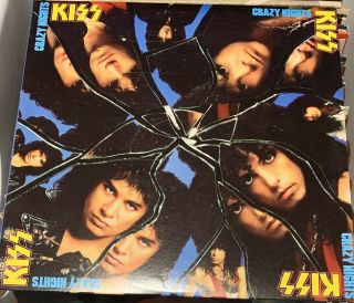 Kiss - Crazy Nights Mercury 422 - 832 626 - 1 Q - 1.  1987.  First Pressing