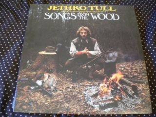 Jethro Tull Songs Of The Wood Vintage Lp Chr 1132 Chrysalis 1977 Date