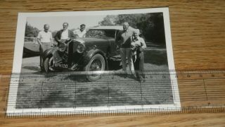 Vintage Bentley Black & White Photograph Reg; Mph100