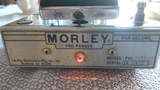 Vintage Morley Tel - Ray Electronics Pro Panner/volume Pedal.