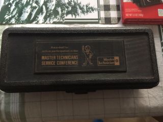 Vintage Bonney Tools Chrysler Master Technician Award Gold Plated Socket Set Usa