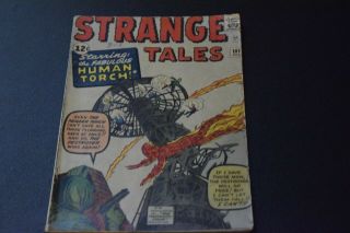 Strange Tales 101 1st Solo Human Torch Story Begins Jack Kirby Stan Lee