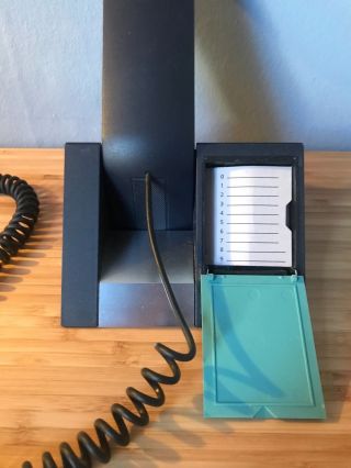 1991 B&O Bang & Olufsen Beocom Teal Color Table Telephone 1003829 Danish Design 2