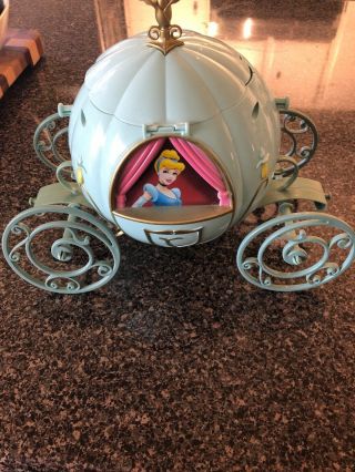 Disney Parks Princess Cinderella Carriage Premium Popcorn Bucket Without Strap