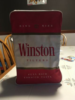 Vintage Winston Salem/ Camel Lights Cigarettes Double Sided Bag
