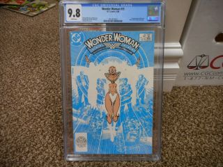 Wonder Woman 15 Cgc 9.  8 Dc 1988 1st Appearance Of Silver Swan George Perez Cover