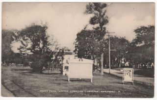 Little Compton Rhode Island Pc Postcard Sakonnet Pikes Peake Commons Ri Artvue