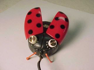 Lady Bug Novelty Transistor Radio - British Design Hong Kong