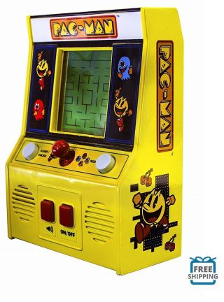 Arcade Classics - Pac - Man Retro Mini Arcade Game - & Ships