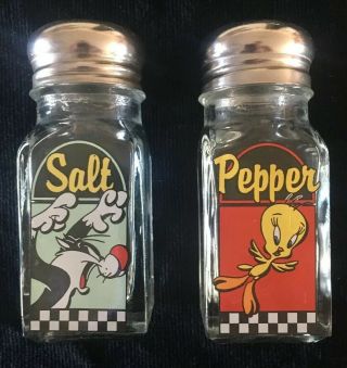 Vtg Looney Tunes Tweety & Sylvester Salt & Pepper Shakers 1993 Diner,  Canada