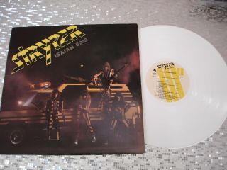Stryper Isaiah 53:5 " Soldiers Under Command " Limited Edition White Vinyl