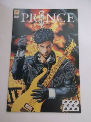 Piranha Music: Prince: Alter Ego 1,  1st Prt,  Photo Back Cover,  1991,  Nm - (9.  2)