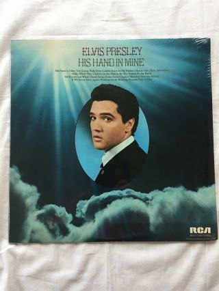 Elvis Presley,  His Hand In Mine,  Vinyl Lp,  Rca,  Anl1 - 1319