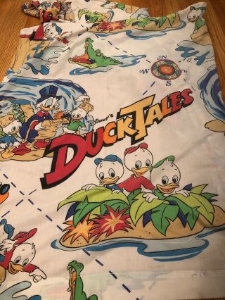 The Walt Disney Company Duck Tales Twin 1986 Fitted,  Flat Sheet,  PillowCase 3