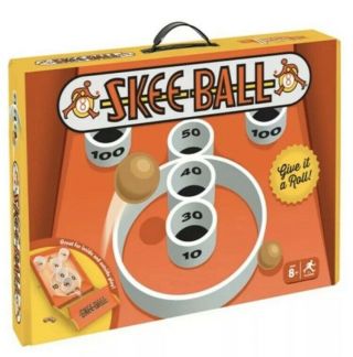Skee - Ball: The Classic Arcade Game Portable Tabletop Wooden Balls 1,  Players