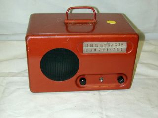 Detrola 568 - 1 Fm / Sw 1940s Tube Radio