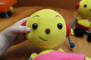 Disney Store Rolie Polie Olie Plush Zowie and Ollie Character Dolls Gently Loved 3