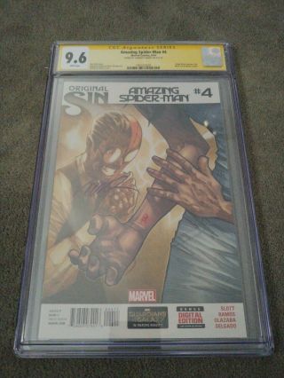 The Spider - Man 4 Cgc Ss 9.  6 Ramos 1st Appearance Of Silk,  Cindy Moon
