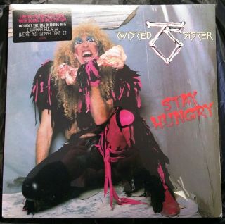 Twisted Sister Stay Hungry Lp 2009 Pink Vinyl Press W/ Poster