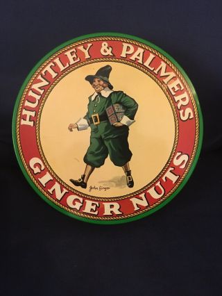 Huntley And Palmers Ginger Nuts Vintage Biscuit Tin