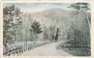 Along The Mohawk Trail Through The Berkshire Hills Postcard