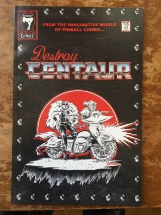 Centaur Pinball Comic Book - Comes Signed By Author (2019)