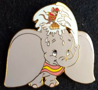 Dumbo & Timothy Bath Time Shower Disney Pin Le1000