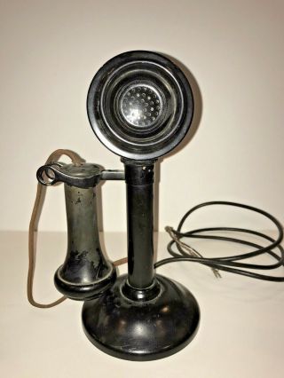 Vintage Candlestick Telephone Kellogg Usa Pat.  Nov 29,  1901