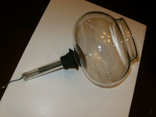 Vintage Pyrex Glass Vacuum Coffee Maker Pot Replacement Double Bubble Silex