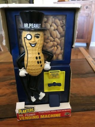 Mr.  Peanut Vending Machine 1997 12”